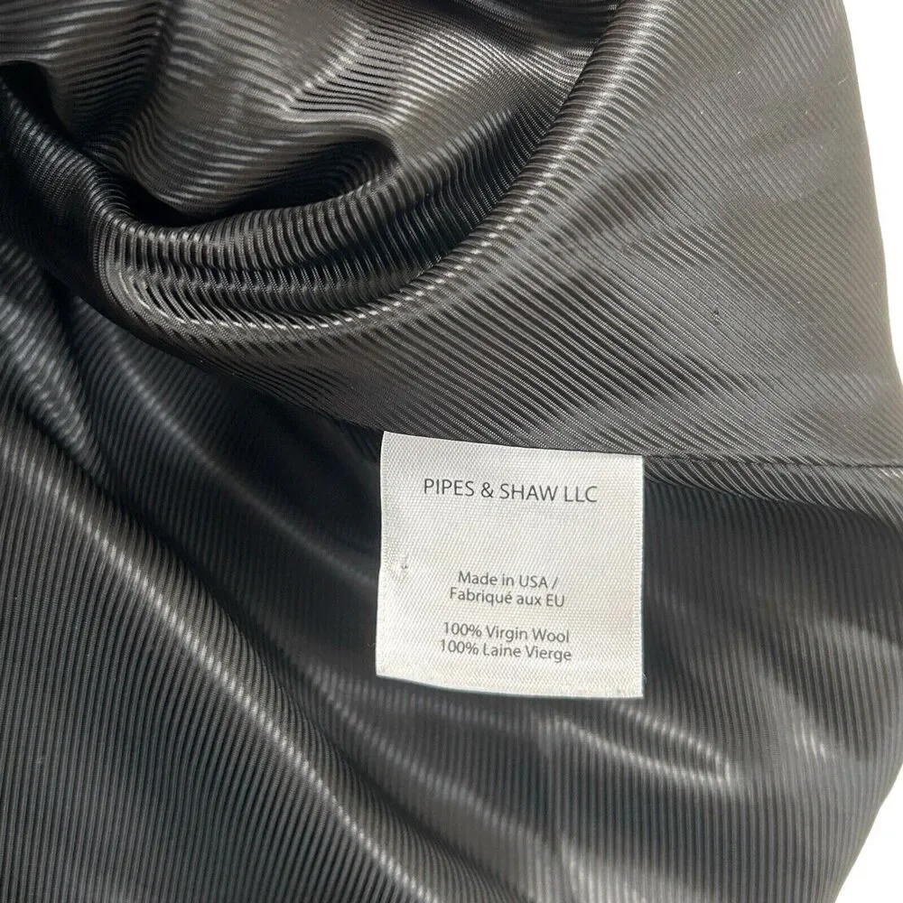 Veronica Beard Wool Two Button Front Dickey Jacket Blazer in Grey Size 2 - Picture 6 of 6